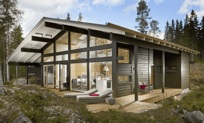 casa térrea em estilo enxaimel