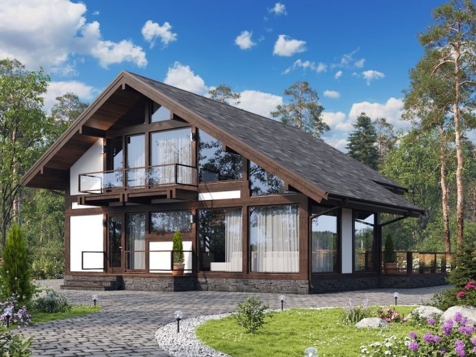 casa em enxaimel com sótão