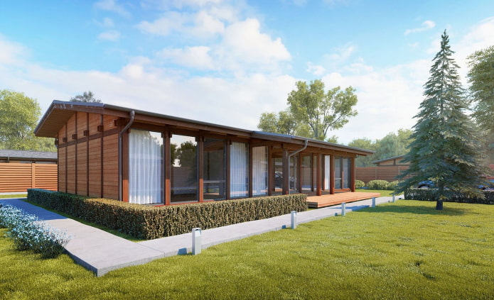 casa térrea em estilo enxaimel