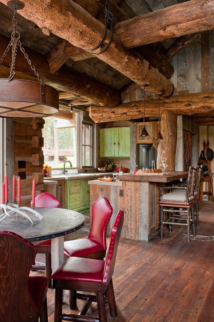 Cozinha-sala de jantar