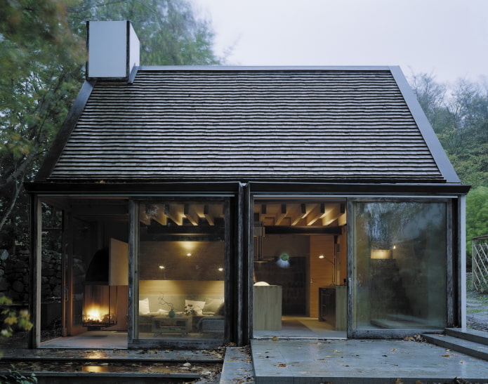 casa pequena no estilo escandinavo