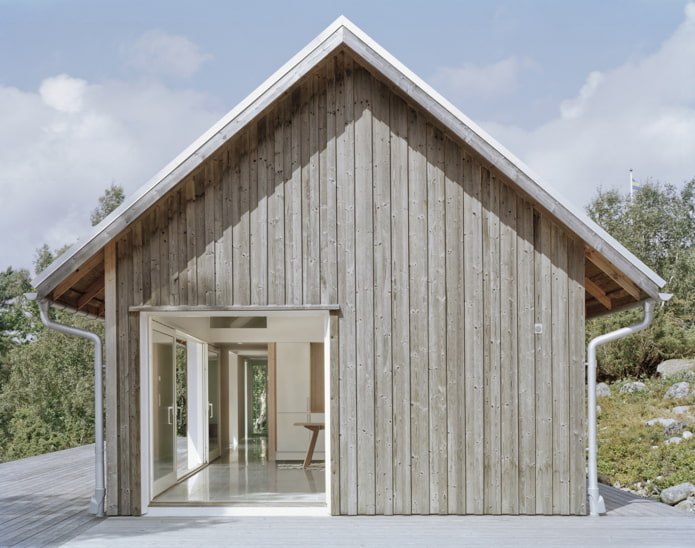 casa pequena no estilo escandinavo