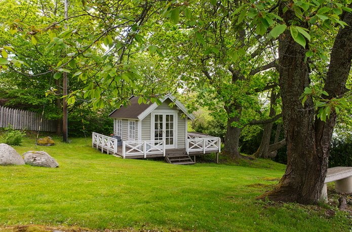 casa de campo em estilo escandinavo
