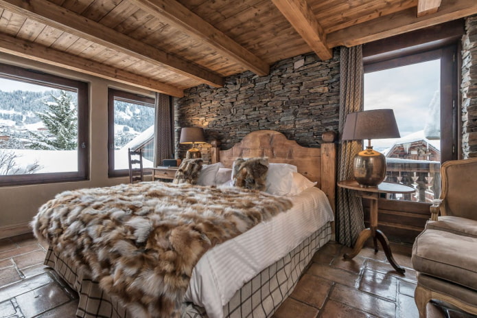 quarto estilo chalé