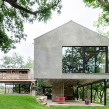 Casas com janelas panorâmicas: 70 melhores fotos e soluções inspiradoras - 19