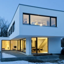 Casas com janelas panorâmicas: 70 melhores fotos e soluções inspiradoras - 11