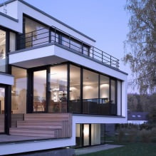 Casas com janelas panorâmicas: 70 melhores fotos e soluções inspiradoras - 20