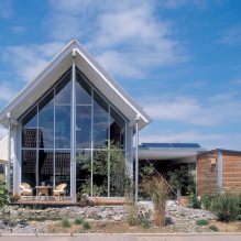 Casas com janelas panorâmicas: 70 melhores fotos e soluções inspiradoras - 9