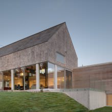 Casas com janelas panorâmicas: 70 melhores fotos e soluções inspiradoras - 23