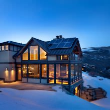 Casas com janelas panorâmicas: 70 melhores fotos e soluções inspiradoras - 22