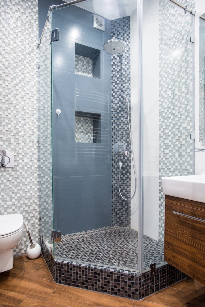 nichos de azulejos no chuveiro