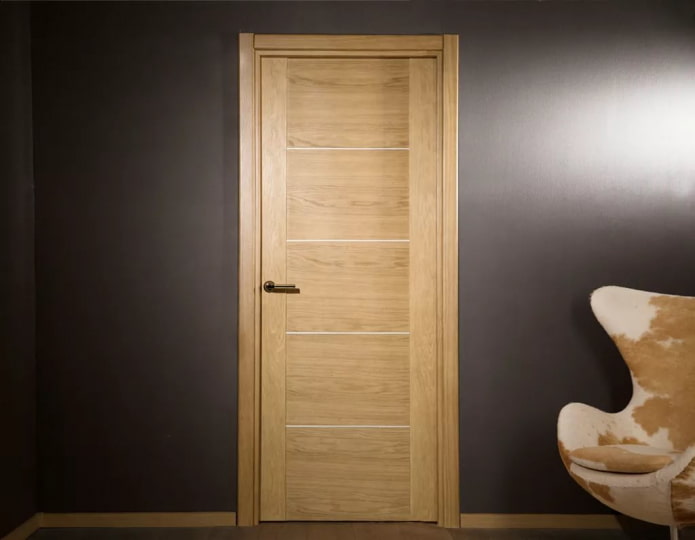 porta interna folheada