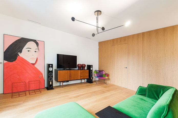 Portas da mesma cor do laminado