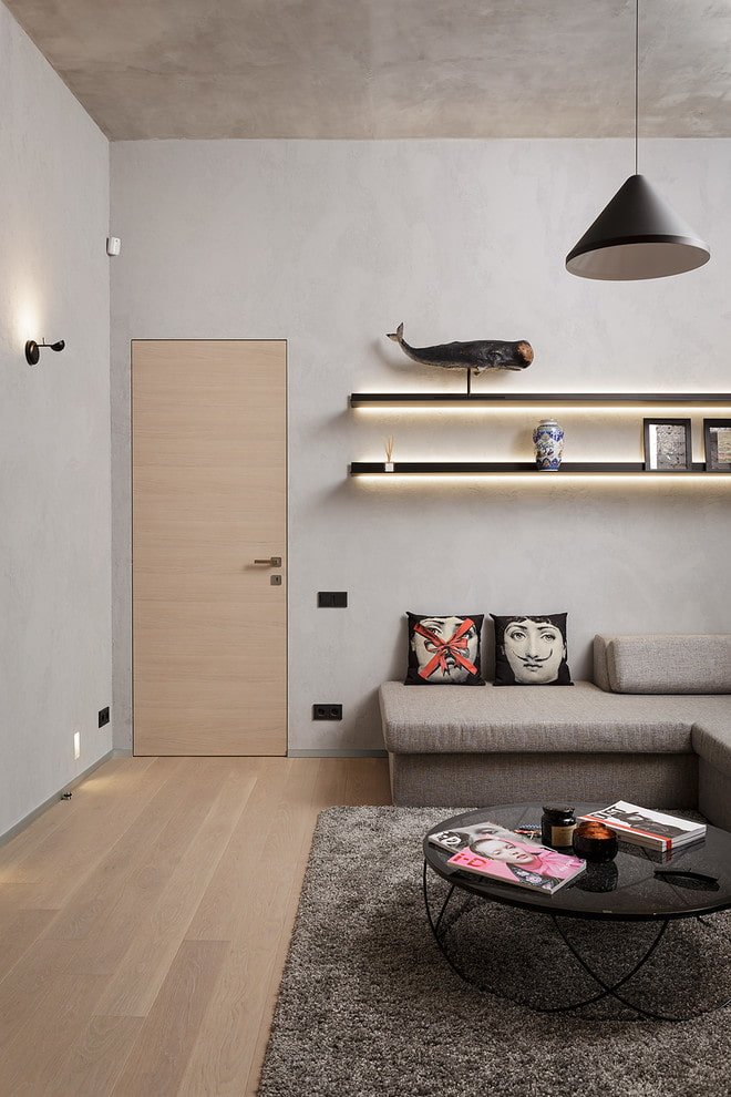 Portas da mesma cor do laminado