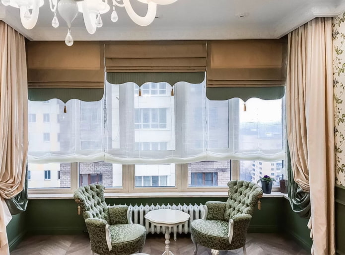 decorar cortinas com borlas