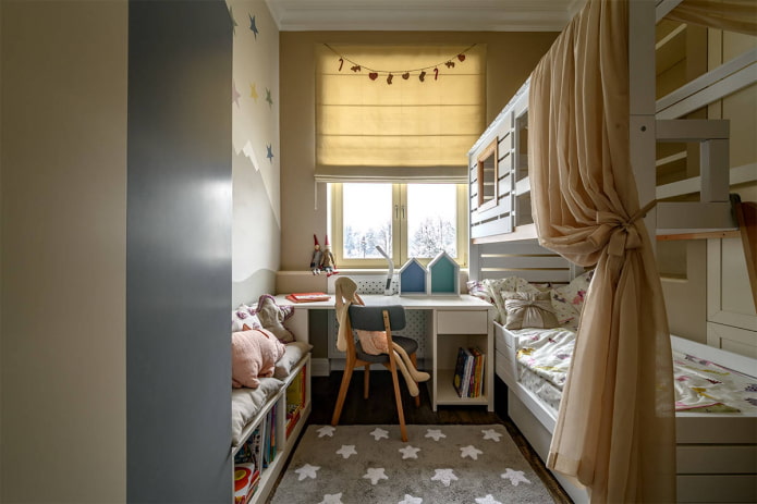 Quarto para duas crianças