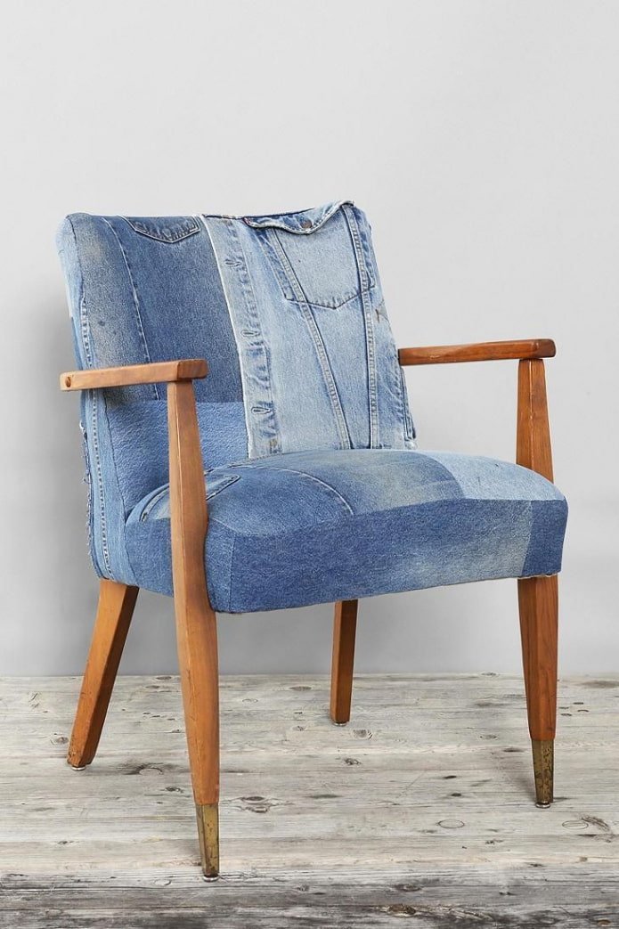 Estofamento para Cadeira Jeans