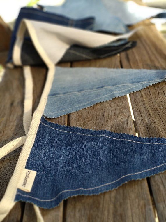Guirlanda de seus jeans