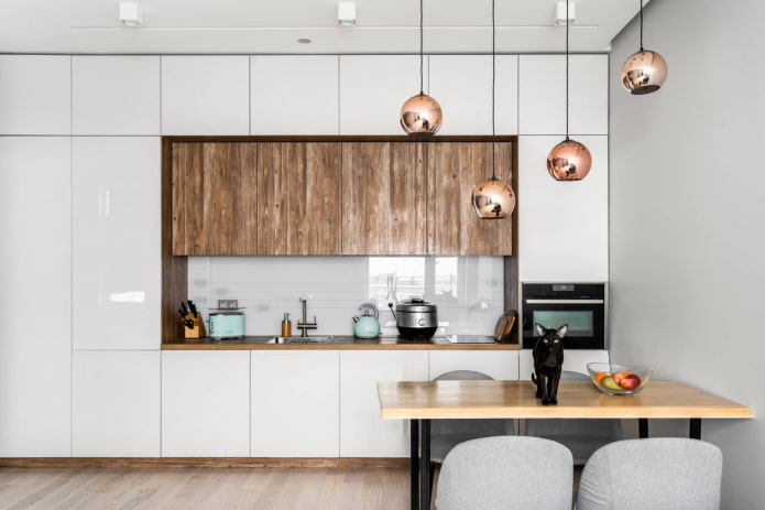 conjunto de cozinha espaçoso