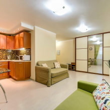 Características do design do apartamento Euro-2-room-3