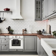 Opções de acabamento e recursos de design do avental de cozinha-1
