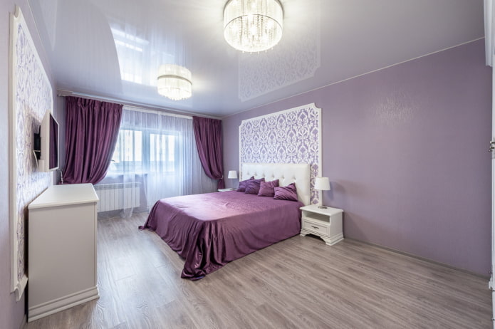 decoração de quarto lilás
