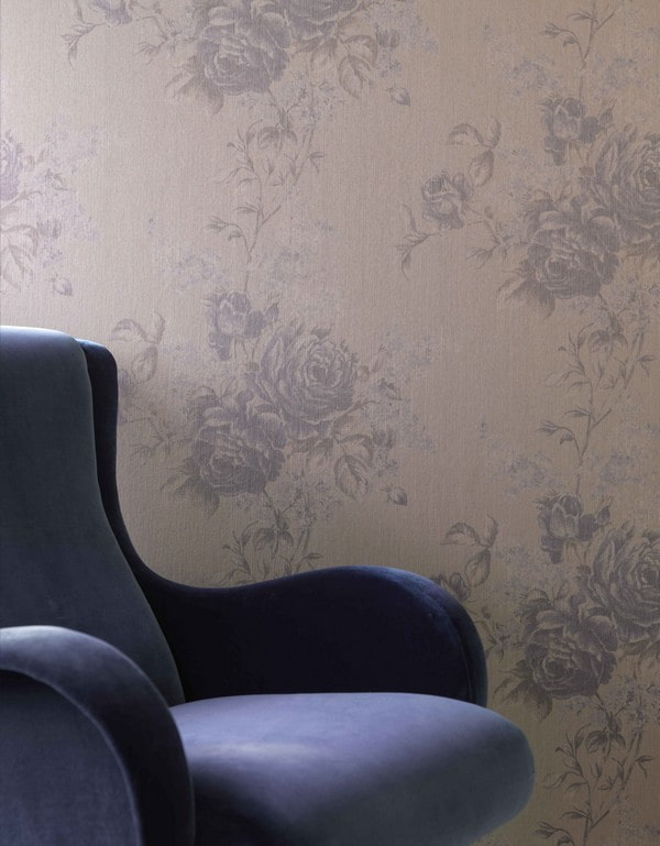 papel de parede com flores