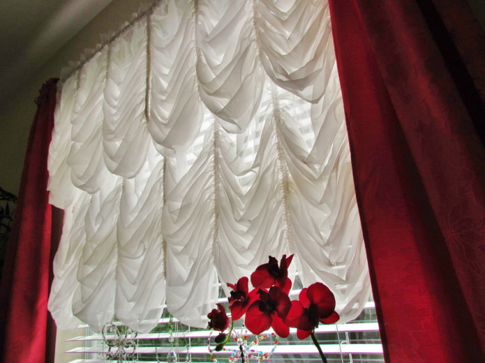 Cortinas de véu francês