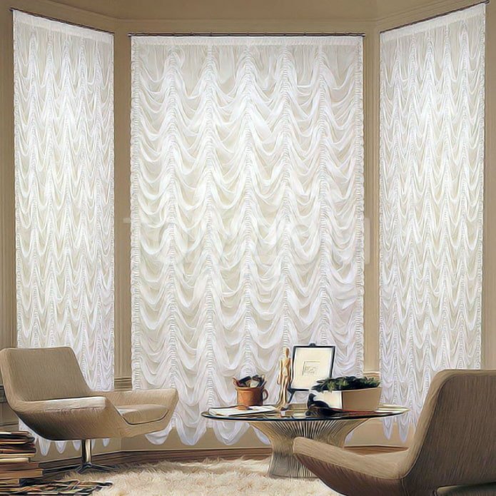 cortinas de toldo em estilo moderno