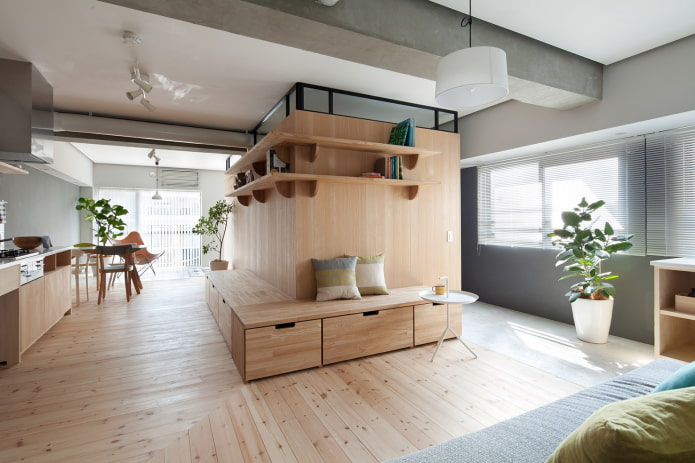 apartamento de plano aberto