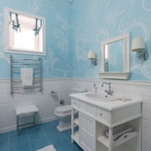 Cor azul no interior: combinações, ideias de design, 67 fotos-3