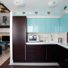 Cor azul no interior: combinações, ideias de design, 67 fotos-0