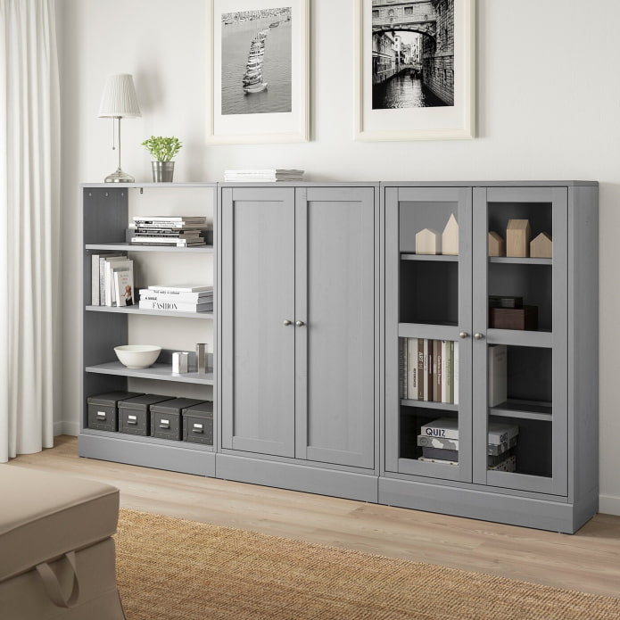 móveis cinza ikea