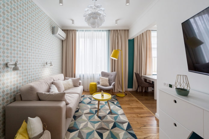 layout do hall no apartamento de Khrushchev