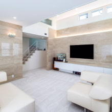 Sala de estar em estilo high-tech-2