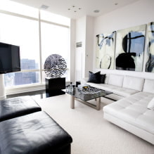 Sala de estar em estilo high-tech-7