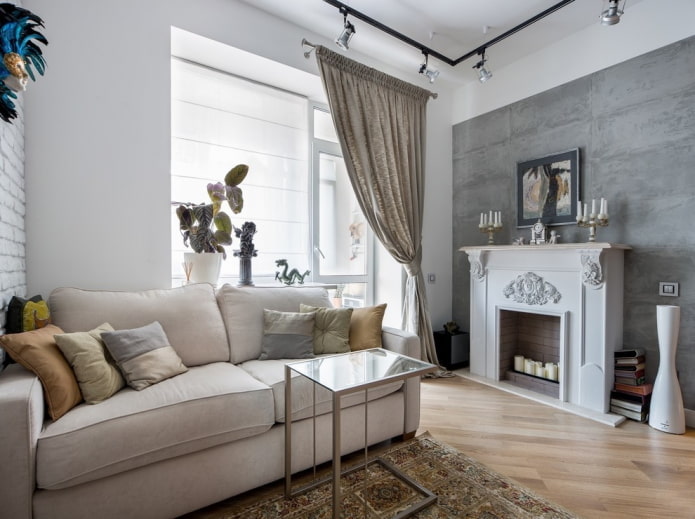 Loft em tons de branco