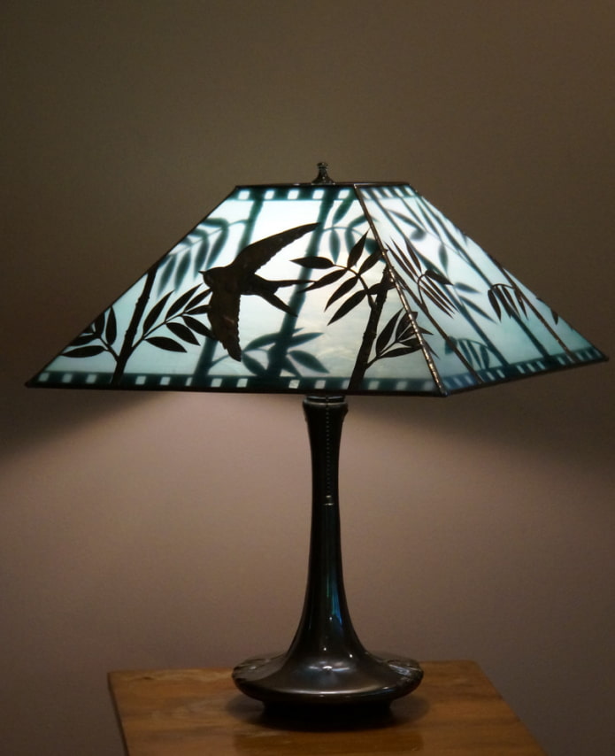 Luminária Art Nouveau