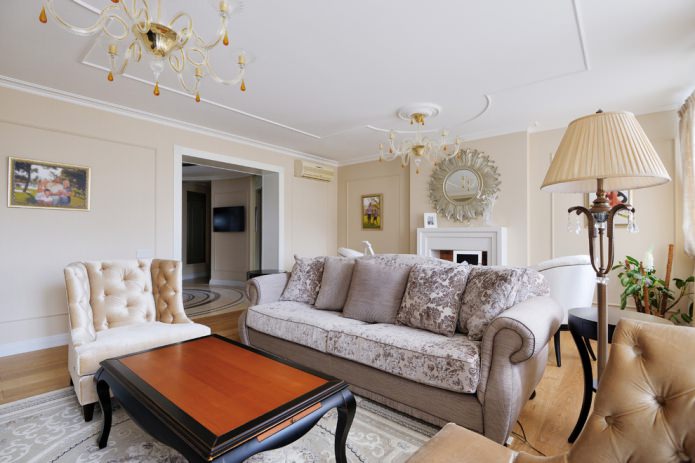 apartamento em cores claras