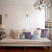 Design de sala de estar em cores claras: escolhendo um estilo, cor, acabamento, móveis e cortinas-4