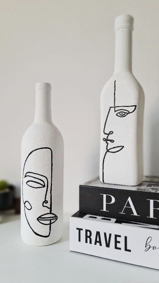 Pintura de garrafas