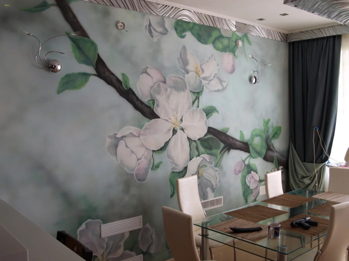 papel de parede com flores