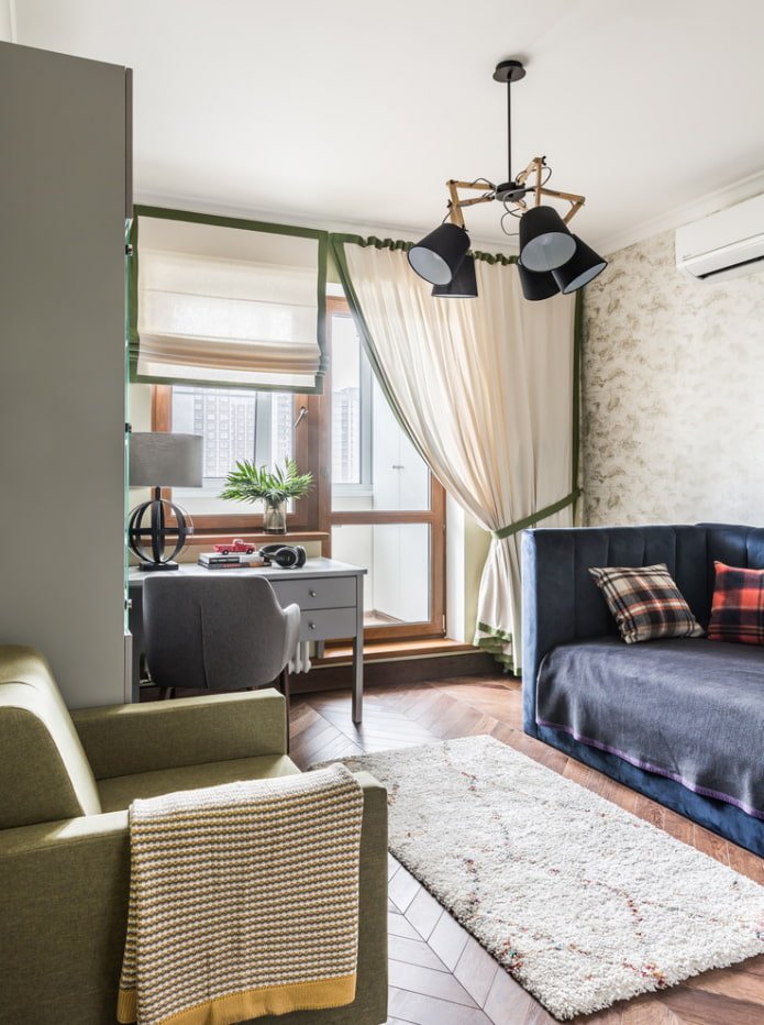 Cortinas assimétricas