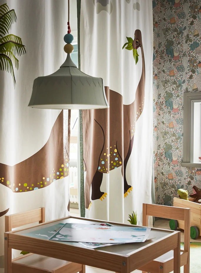 Zoneamento de cortinas IKEA