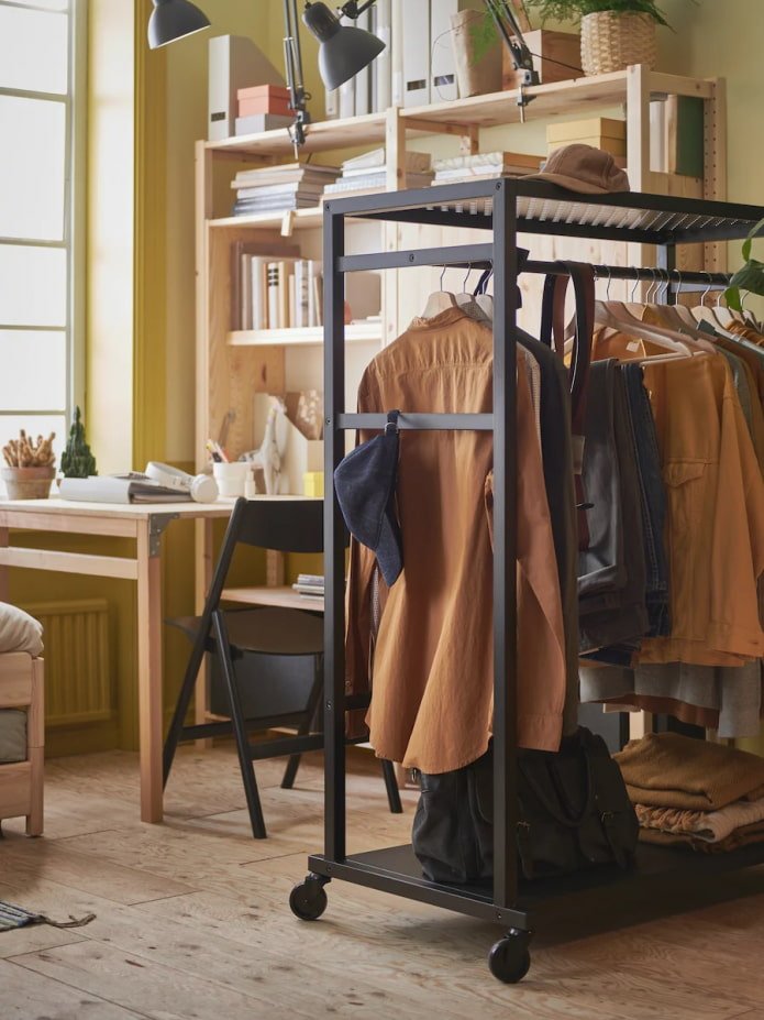Módulo para roupas, zoneamento