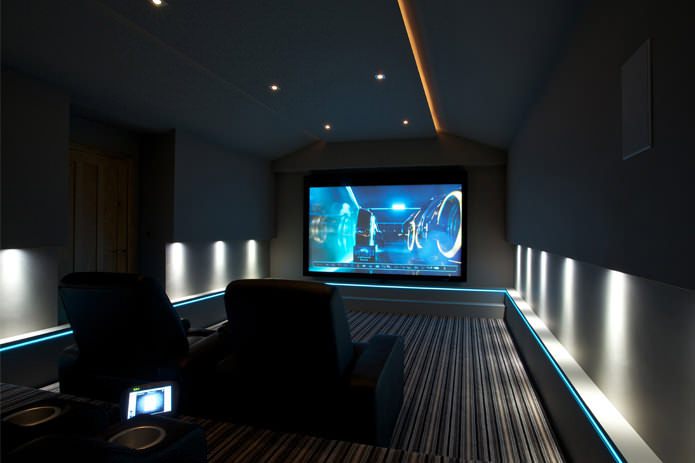 Controle de home theater