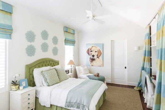 quarto infantil iluminado