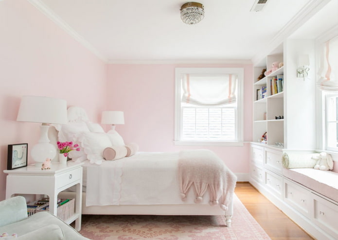 quarto delicado para menina