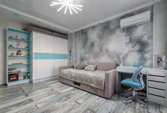 finalizando um quarto infantil cinza