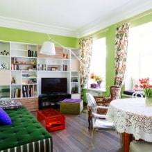 Como projetar o interior da sala de estar em uma casa particular?-0